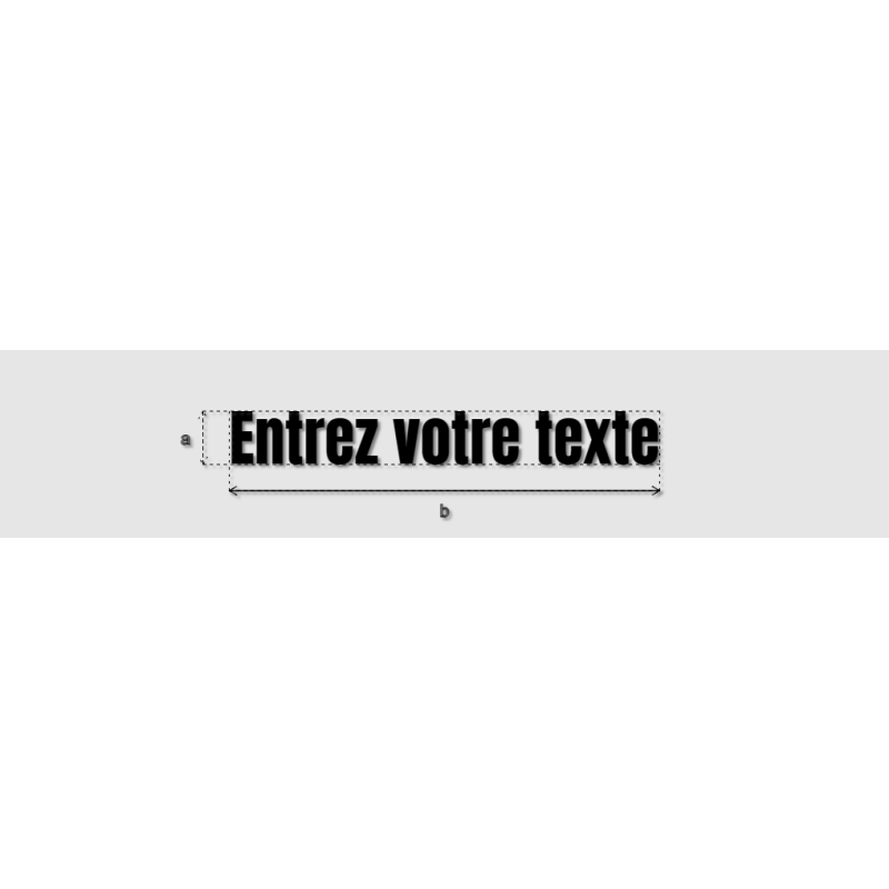 Découpe de lettres : ""