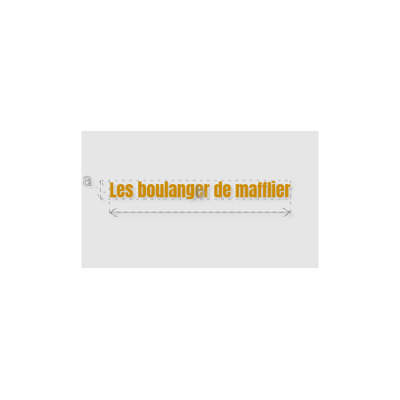 Découpe de lettres : "Les boulanger de mafflier"