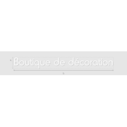 Découpe de lettres :...