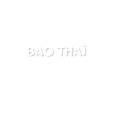 Découpe de lettres : "BAO THAÏ"