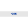 Découpe de lettres : "GSE"