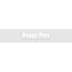 Découpe de lettres : "Doggy...