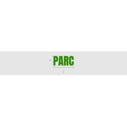 Découpe de lettres : "PARC"