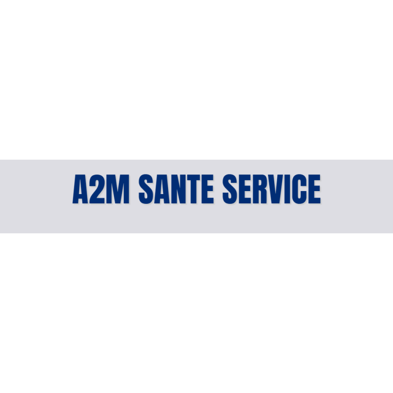 Découpe de lettres : "A2M SANTE SERVICE"
