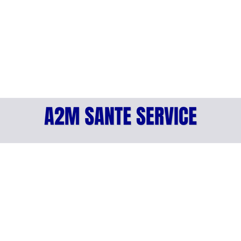 Découpe de lettres : "A2M SANTE SERVICE"