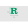 Découpe de lettres : "R"
