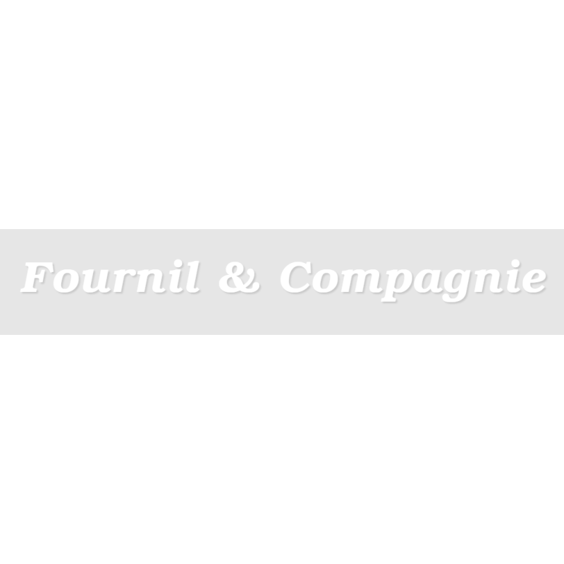 Découpe de lettres : "Fournil & Compagnie"