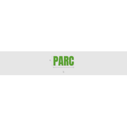 Découpe de lettres : "PARC"
