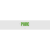 Découpe de lettres : "PARC"
