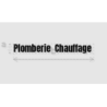 Découpe de lettres : "Plomberie  Chauffage "