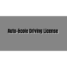 Découpe de lettres : "Auto-école Driving License "