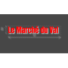 Découpe de lettres : "Le Marché du Val "