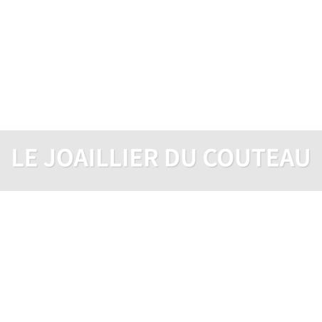 Découpe de lettres : "LE JOAILLIER DU COUTEAU"
