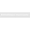 Découpe de lettres : "Bibliothèque municipale "