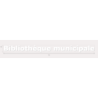 Découpe de lettres : "Bibliothèque municipale"