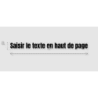 Découpe de lettres : ""