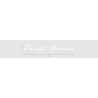 Découpe de lettres : "Pacific Garden"