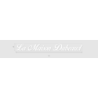 Découpe de lettres : "La Maison Dubeaud"