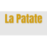 Découpe de lettres : "La Patate"