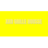 Découpe de lettres : "XXR GRILLE HOUSSE "