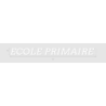 Découpe de lettres : "ECOLE PRIMAIRE "
