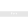 Découpe de lettres : "frisch"
