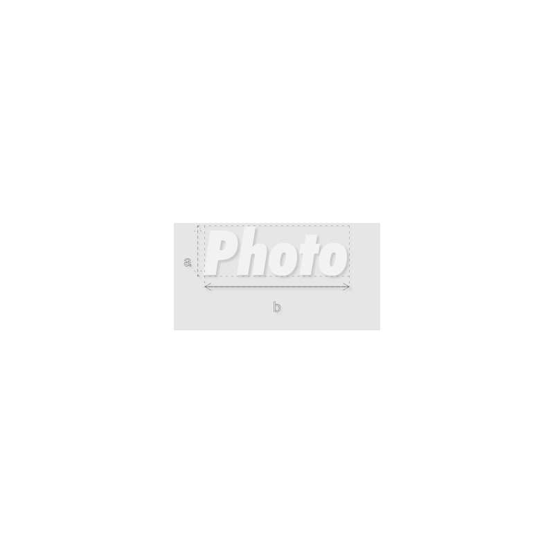 Découpe de lettres : "Photo"