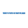 Découpe de lettres : ""
