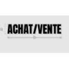 Découpe de lettres : "ACHAT/VENTE"