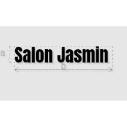 Découpe de lettres : "Salon...