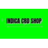 Découpe de lettres : "INDICA CBD SHOP"