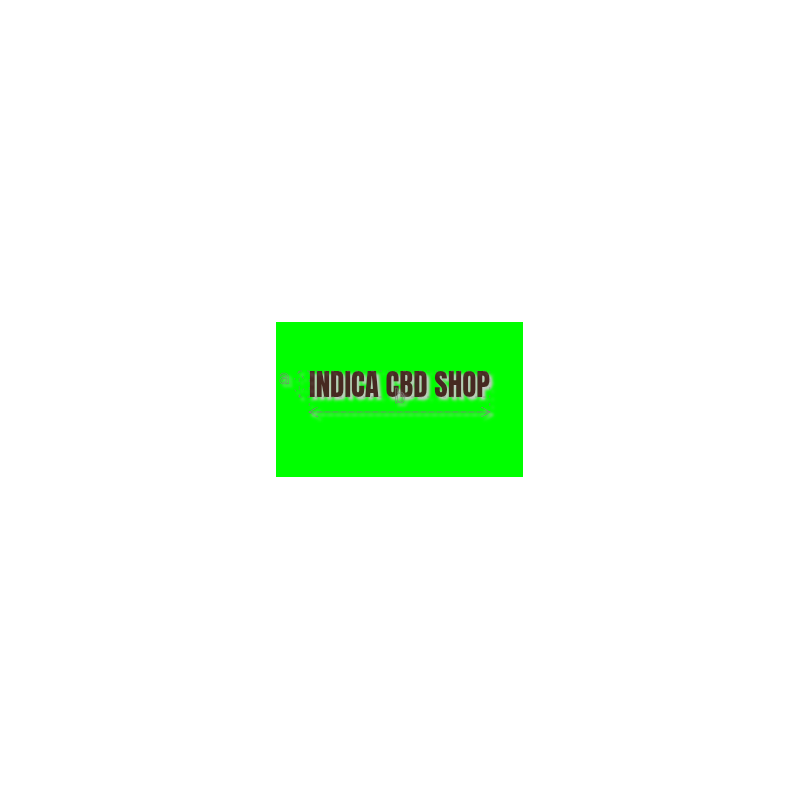 Découpe de lettres : "INDICA CBD SHOP"