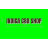 Découpe de lettres : "INDICA CBD SHOP"