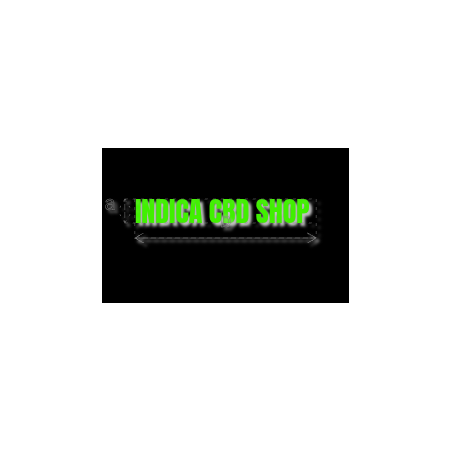 Découpe de lettres : "INDICA CBD SHOP "