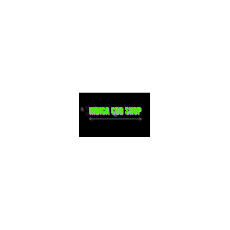 Découpe de lettres : "INDICA CBD SHOP"