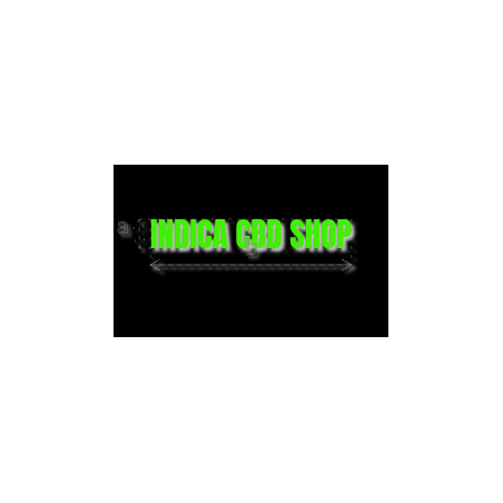 Découpe de lettres : "INDICA CBD SHOP"