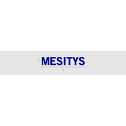 Découpe de lettres : "MESITYS"