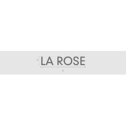 Découpe de lettres : "LA ROSE"