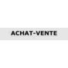 Découpe de lettres : "ACHAT-VENTE"