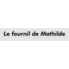 Découpe de lettres : "Le fournil de Mathilde"