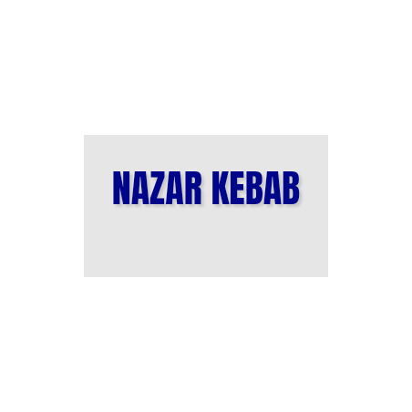 Découpe de lettres : "NAZAR KEBAB"