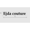 Découpe de lettres : "Ejda couture "