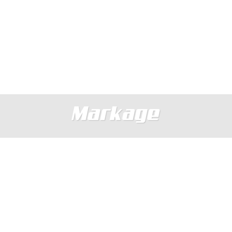 Découpe de lettres : "Markage"