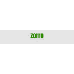 Découpe de lettres : "zorro"