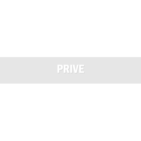 Découpe de lettres : "PRIVE"