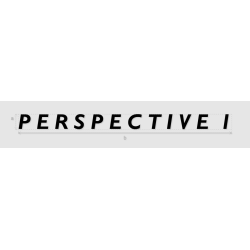 Découpe de lettres : "P E R...