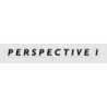 Découpe de lettres : "P E R S P E C T I V E  1"