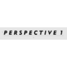 Découpe de lettres : "P E R S P E C T I V E  1"