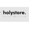 Découpe de lettres : "holystore."