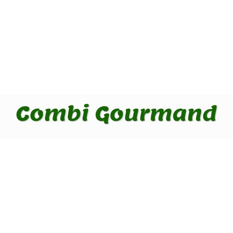 Découpe de lettres : "Combi Gourmand"